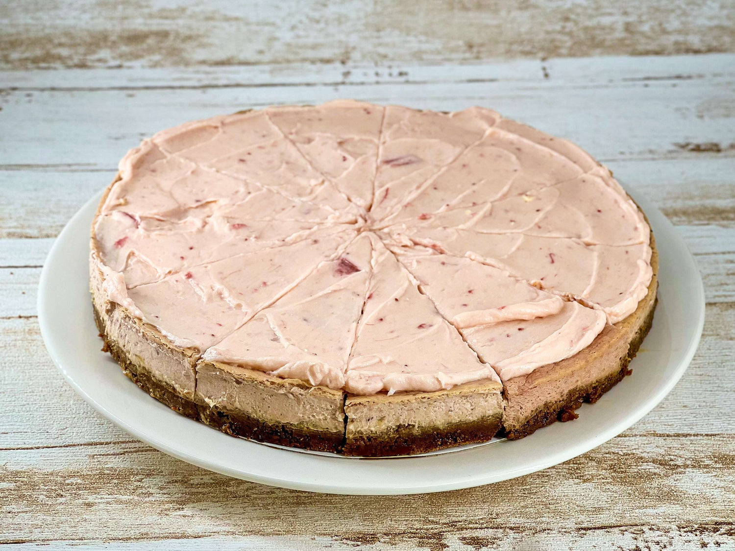 Maandtaart Mei 2025 - Strawberry Cheesecake Koekela