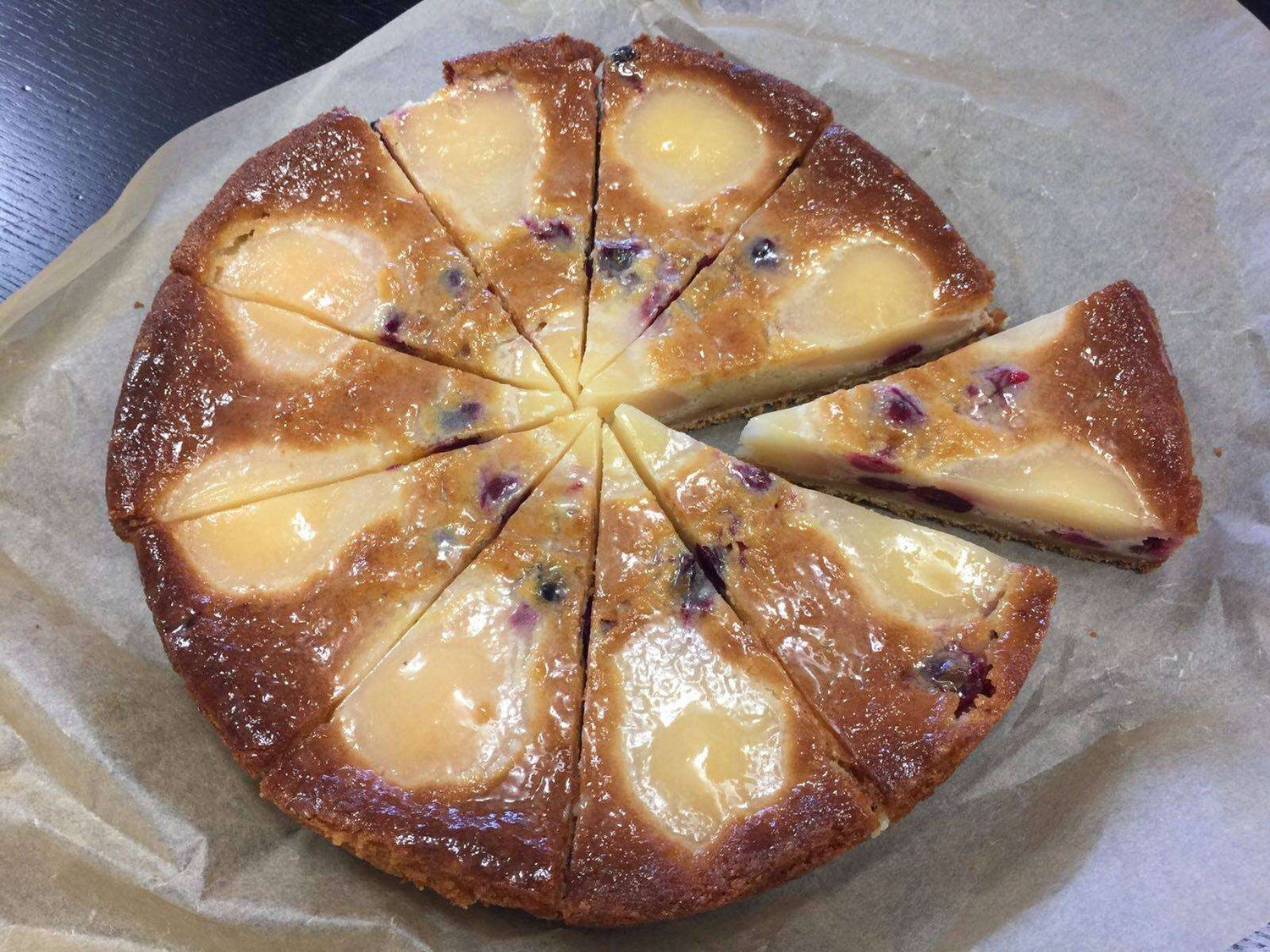Maandtaart Februari 2025 - Pear Cranberry Pie Koekela