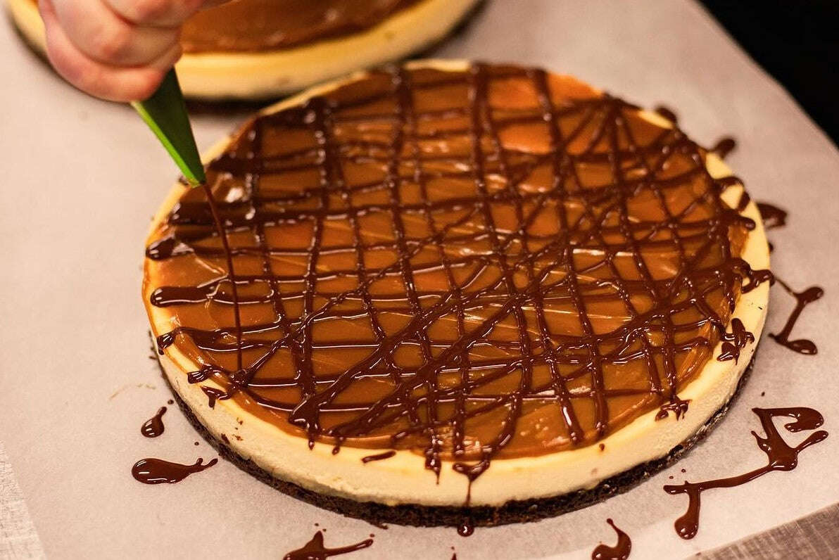 Maandtaart November 2024 - Caramel Cheesecake Koekela