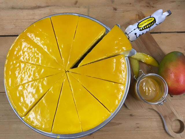 Maandtaart Juli & Augustus 2025 - Mango Banana Cake Koekela