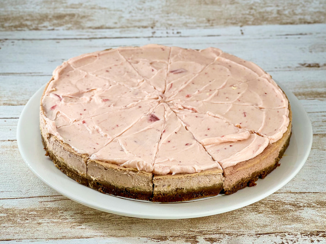 Strawberry Cheesecake Large - Maandtaart Mei