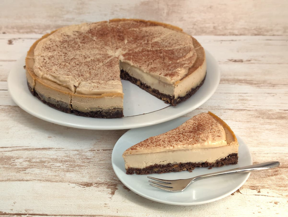 Creamy Coffee Cheesecake Large