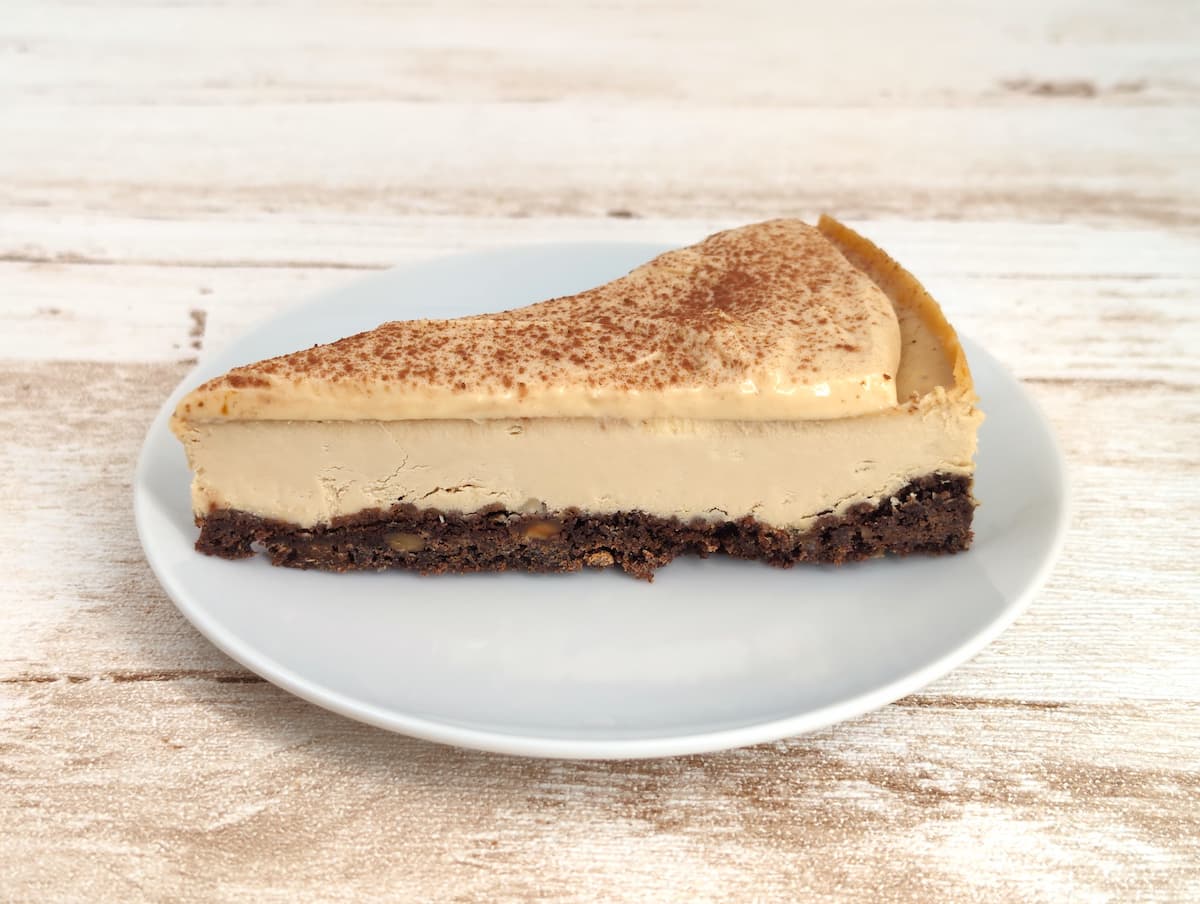 Creamy Coffee Cheesecake Large