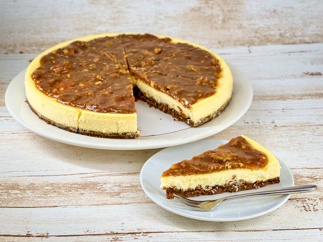 Pecan Caramel Cheesecake Large