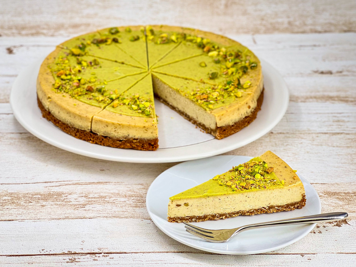 Pistache Cheesecake Large