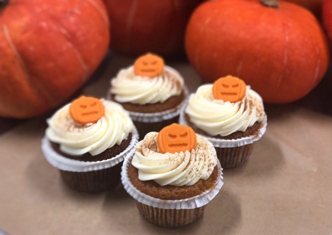 Koekela Pumpkin Spice Cupcake