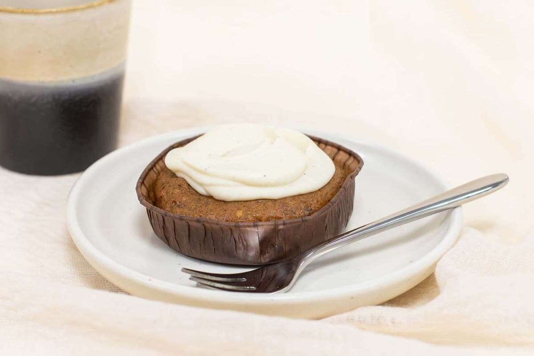 Individual Plantbased Carrot Nut Cake (Gluten Free) Koekela